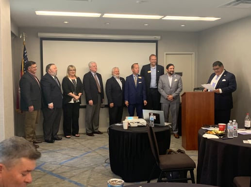 2021 Board of Directors Swearing In with Tom Michel 2