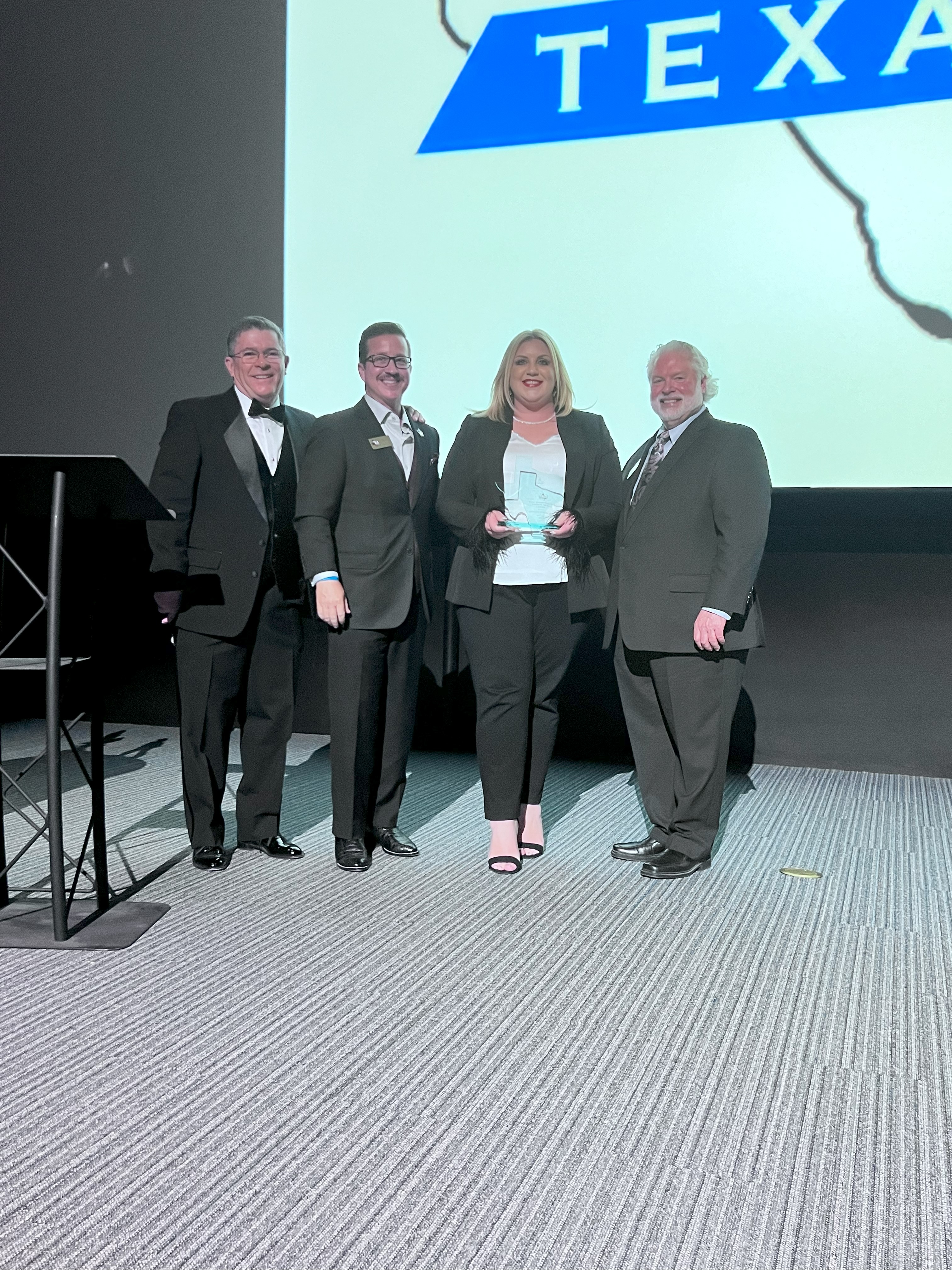 Michele Guzman receives YAT Leader of the Year Award