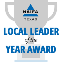 NAIFA-Texas Local Leader of the Year Award Graphic